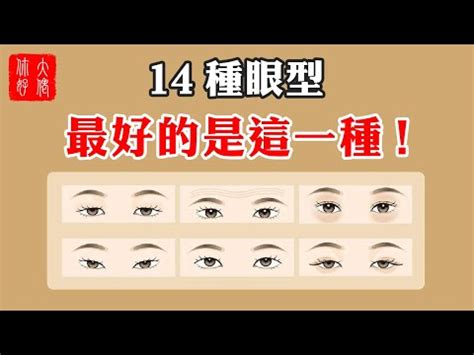 縴長眼面相|面相好不好？一半看眼睛！最全眼型圖解